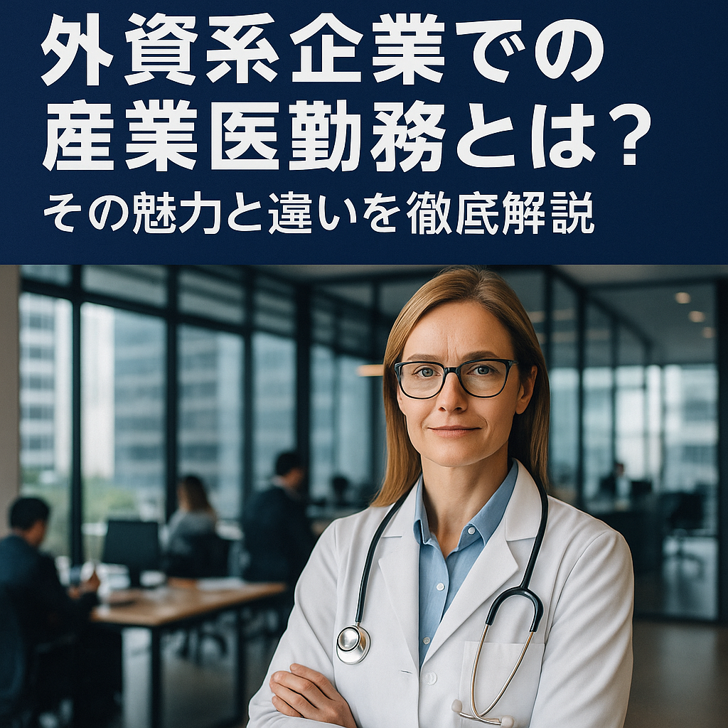 【決定版】外資系企業における産業医の役割と実態：日系企業との決定的差は「法的防衛」ではなく「パフォーマンスの最大化」にあり