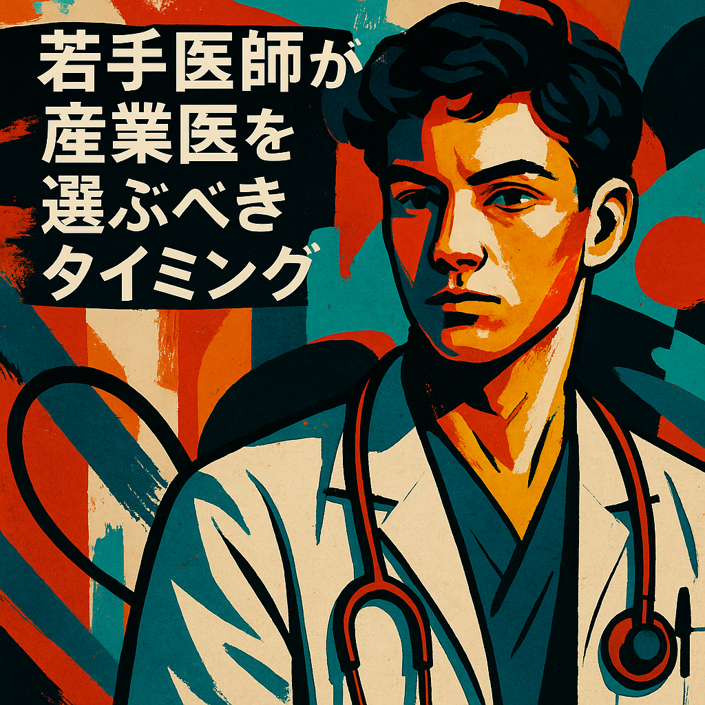 【決定版】若手医師の産業医転身、いつが正解か？：専門医取得後か、それとも「AI×精神医学」の波に乗る今か——キャリアの時価総額を最大化する決断